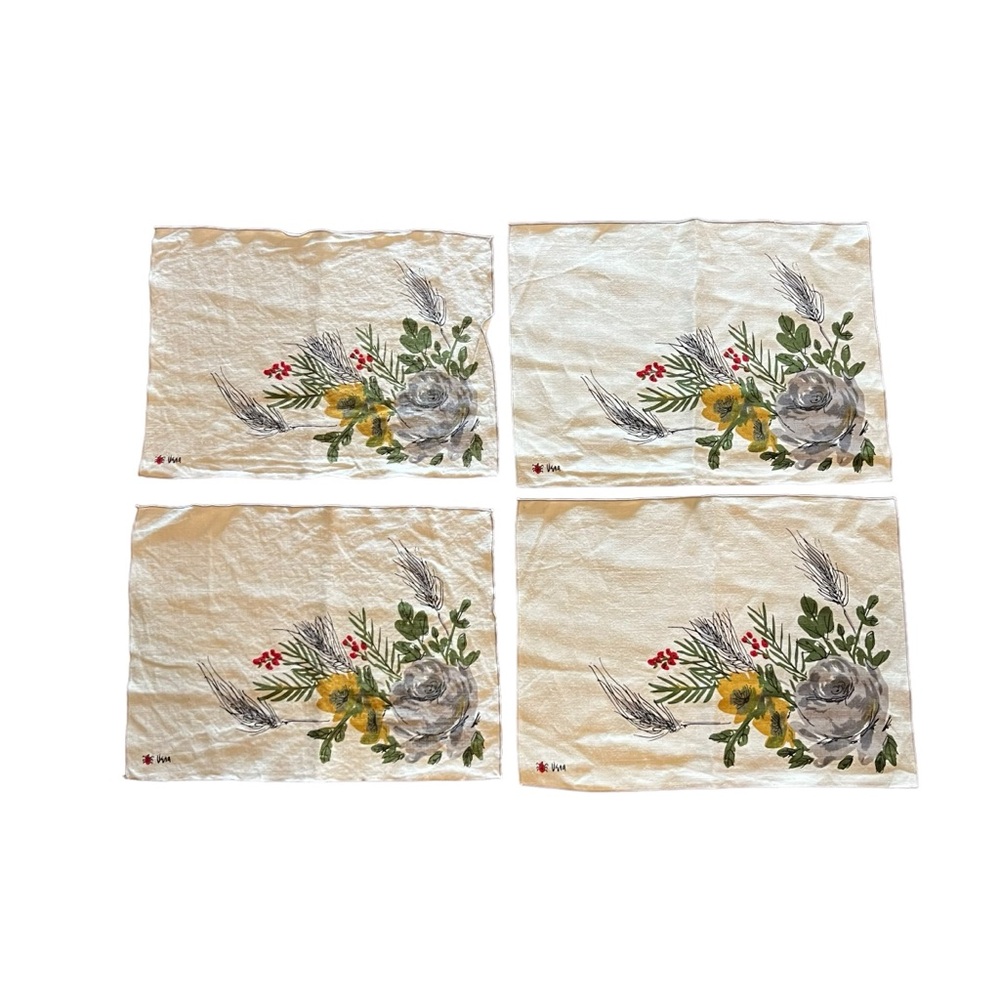 Vera Nuemann Linen Placemats